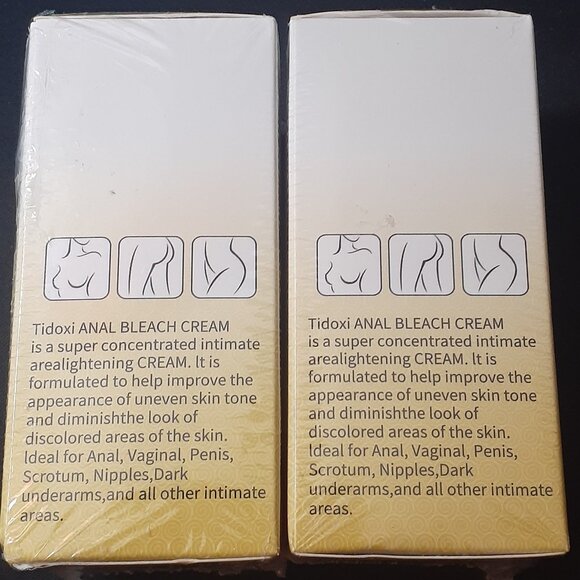 NEW!! Tidoxi Snail Mucin Anal Bleach Cream - For Intimate Areas Too - Lot of 2 - Picture 3 of 5